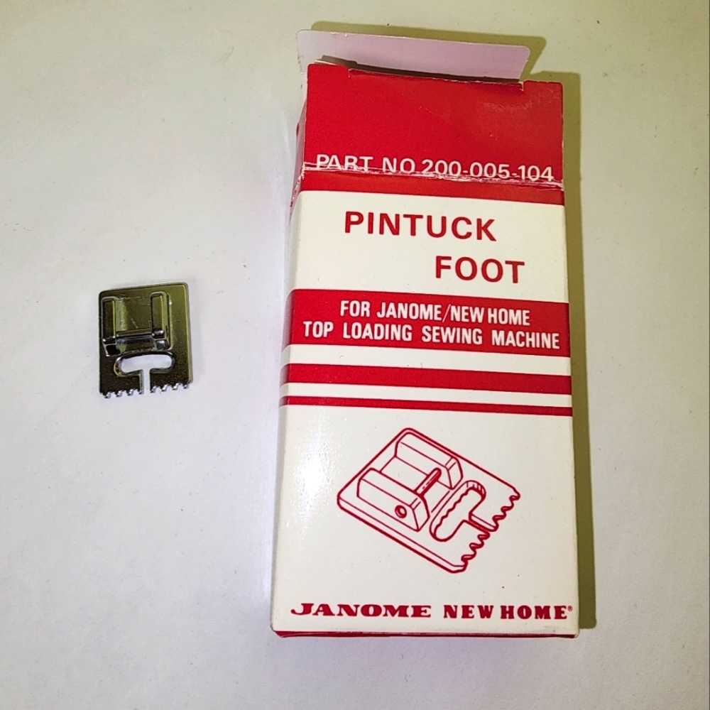 Janome pintuck foot